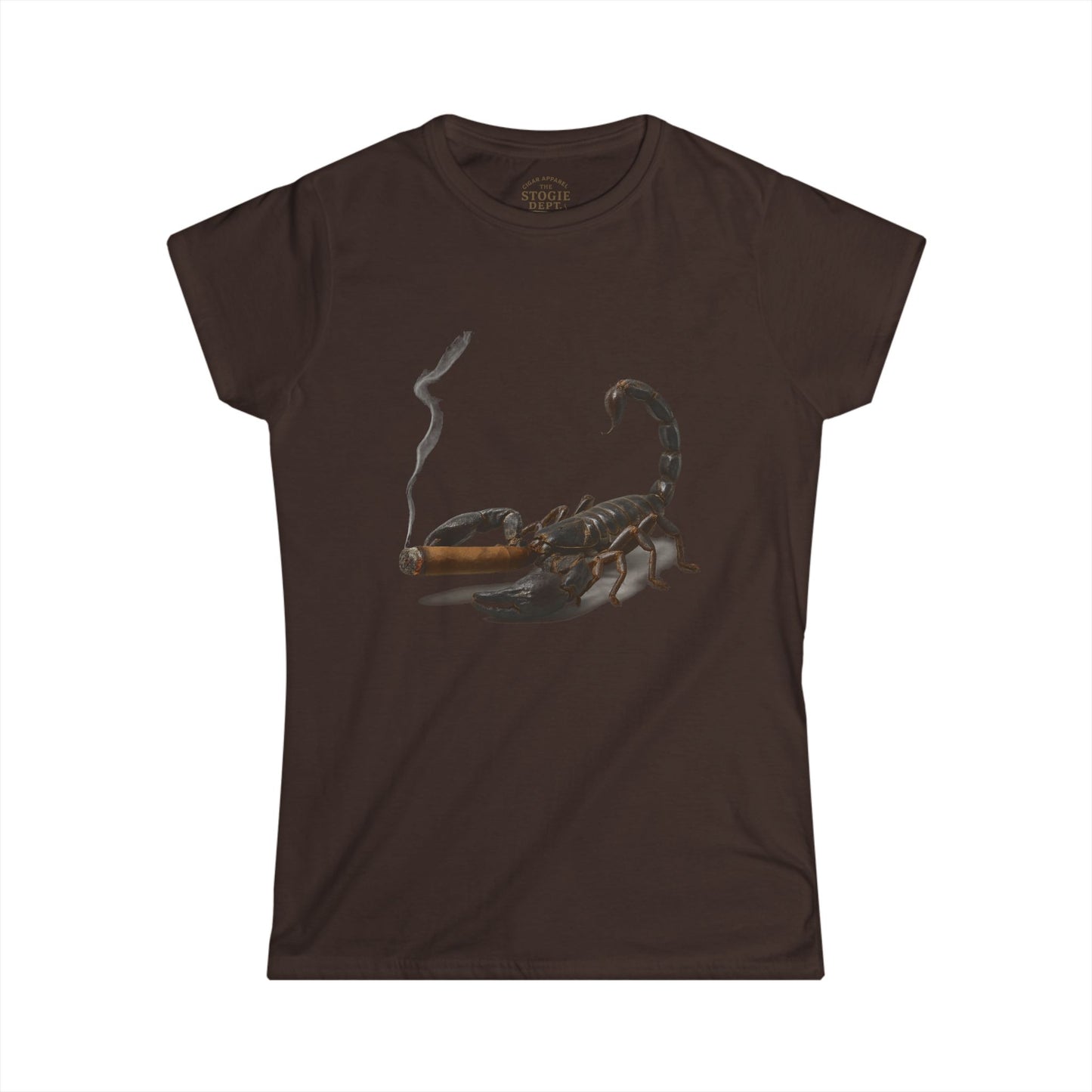 Cigar-Inspired Tee for Nature Lovers | Scorpion Graphic Shirt,