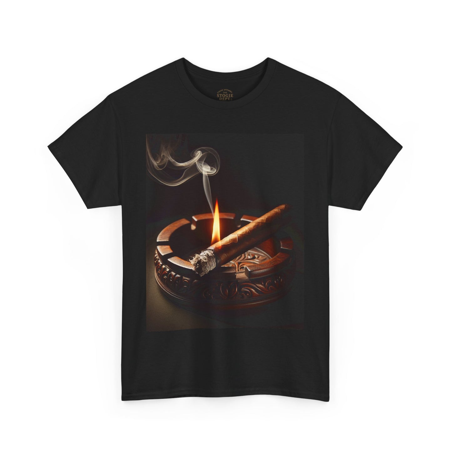 Cigarette Smoke Tee, Vintage Vibe T-Shirt