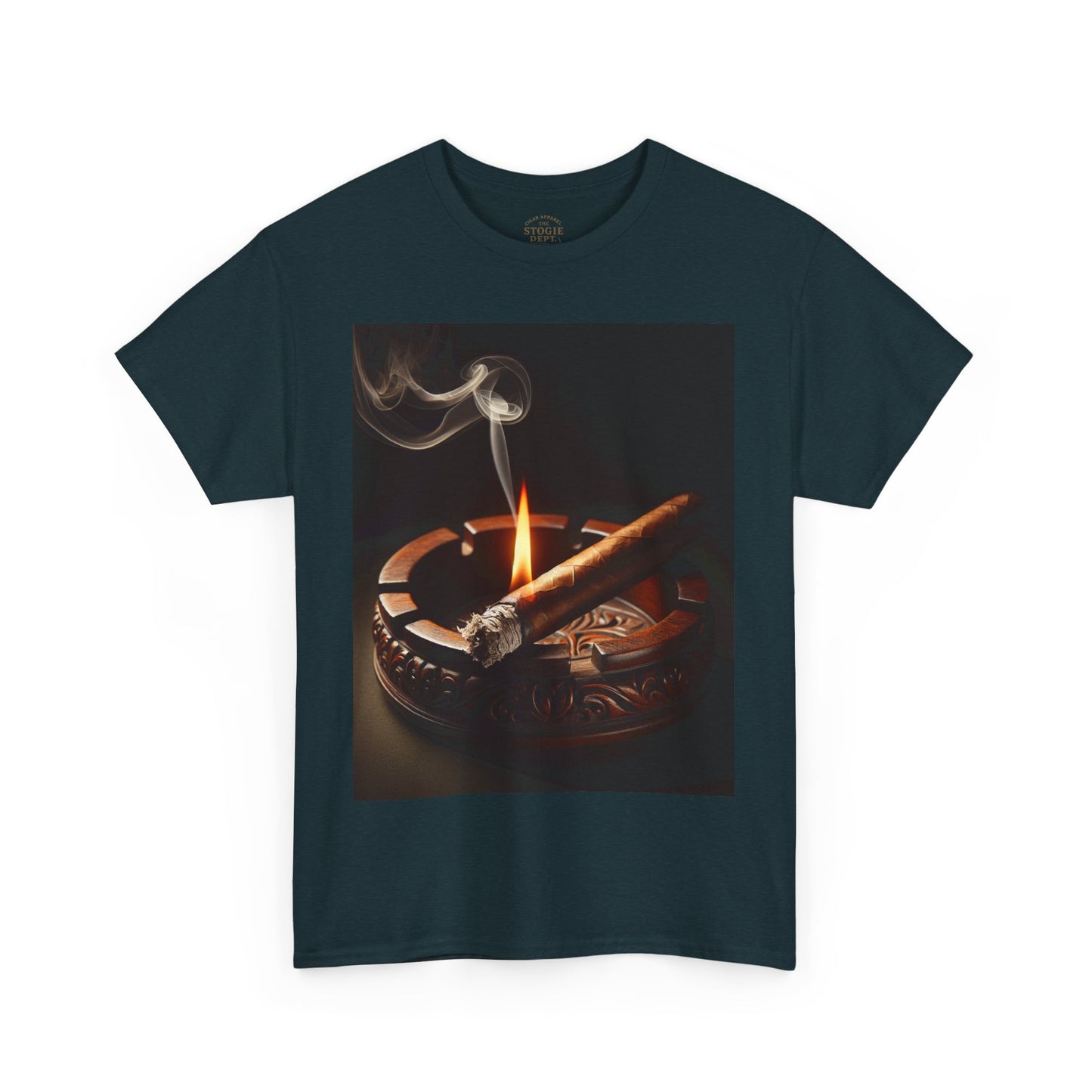 Cigarette Smoke Tee, Vintage Vibe T-Shirt