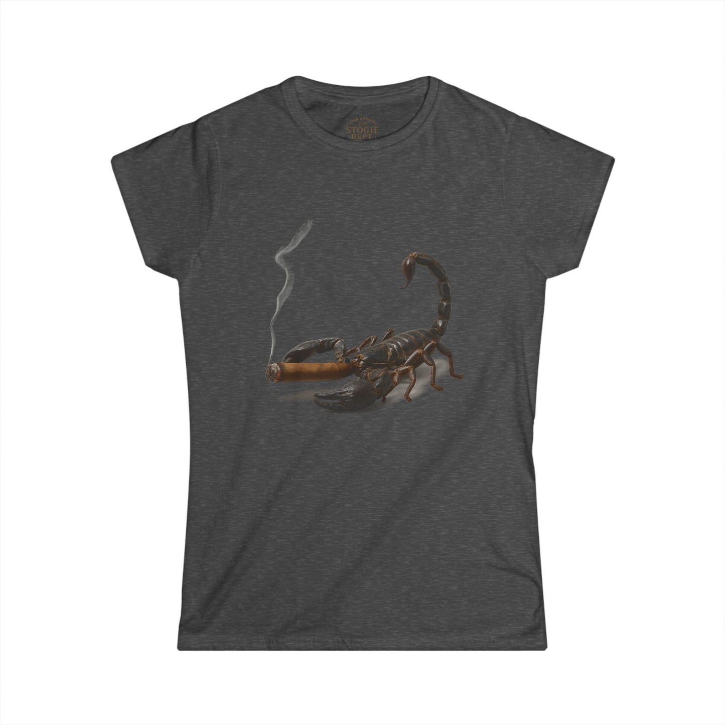Cigar-Inspired Tee for Nature Lovers | Scorpion Graphic Shirt,