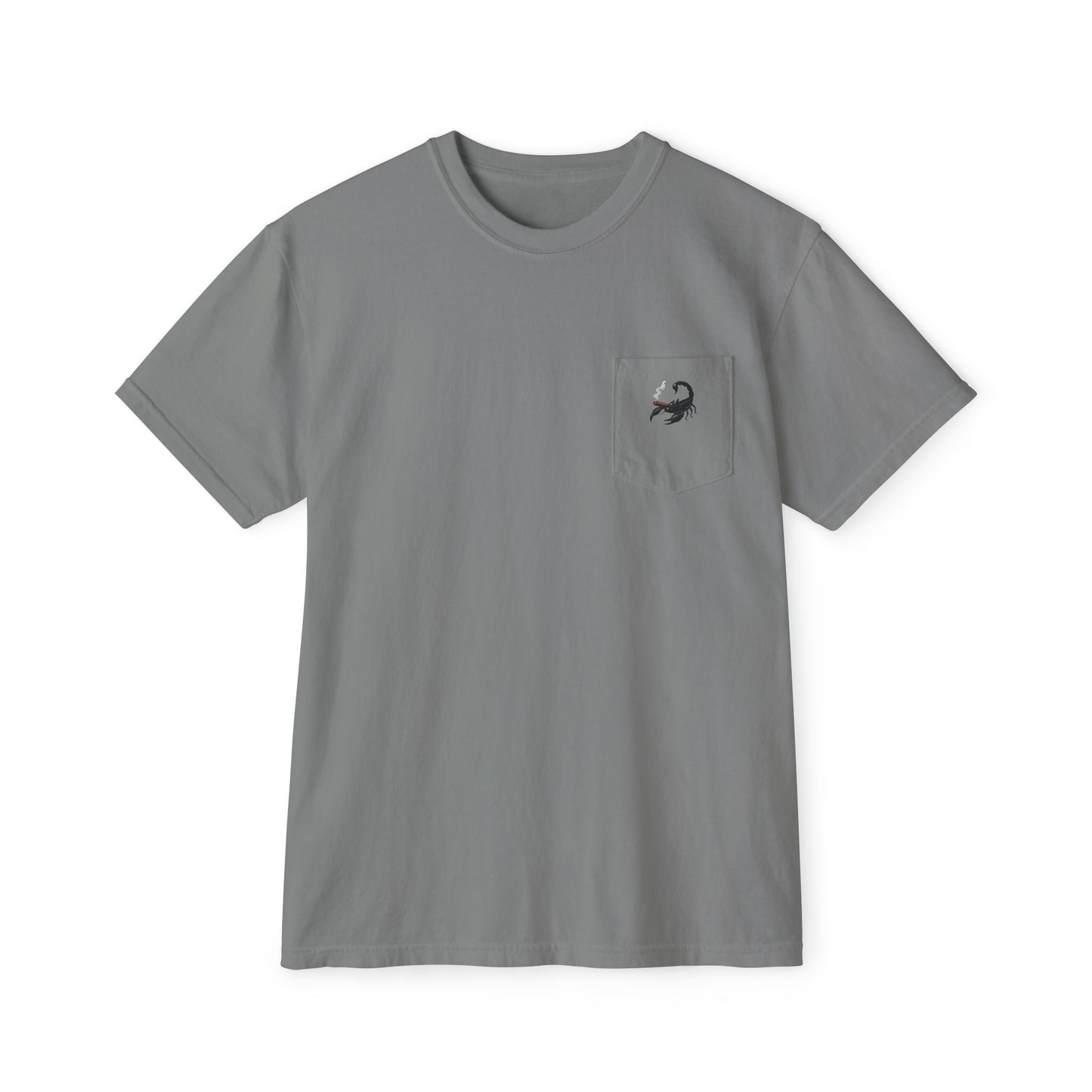 Vintage Cigar-Themed Pocket T-Shirt, Casual Wear, Gifts for Him, Father's Day, Birthday Gift, Comfortable Everyday Tee