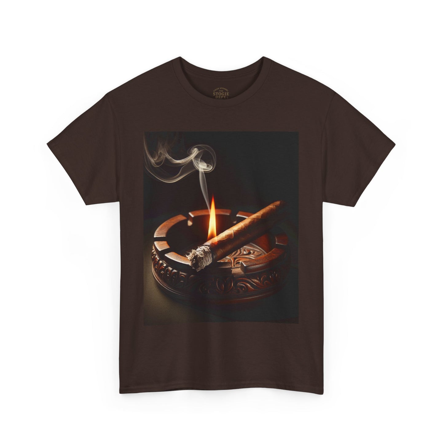 Cigarette Smoke Tee, Vintage Vibe T-Shirt