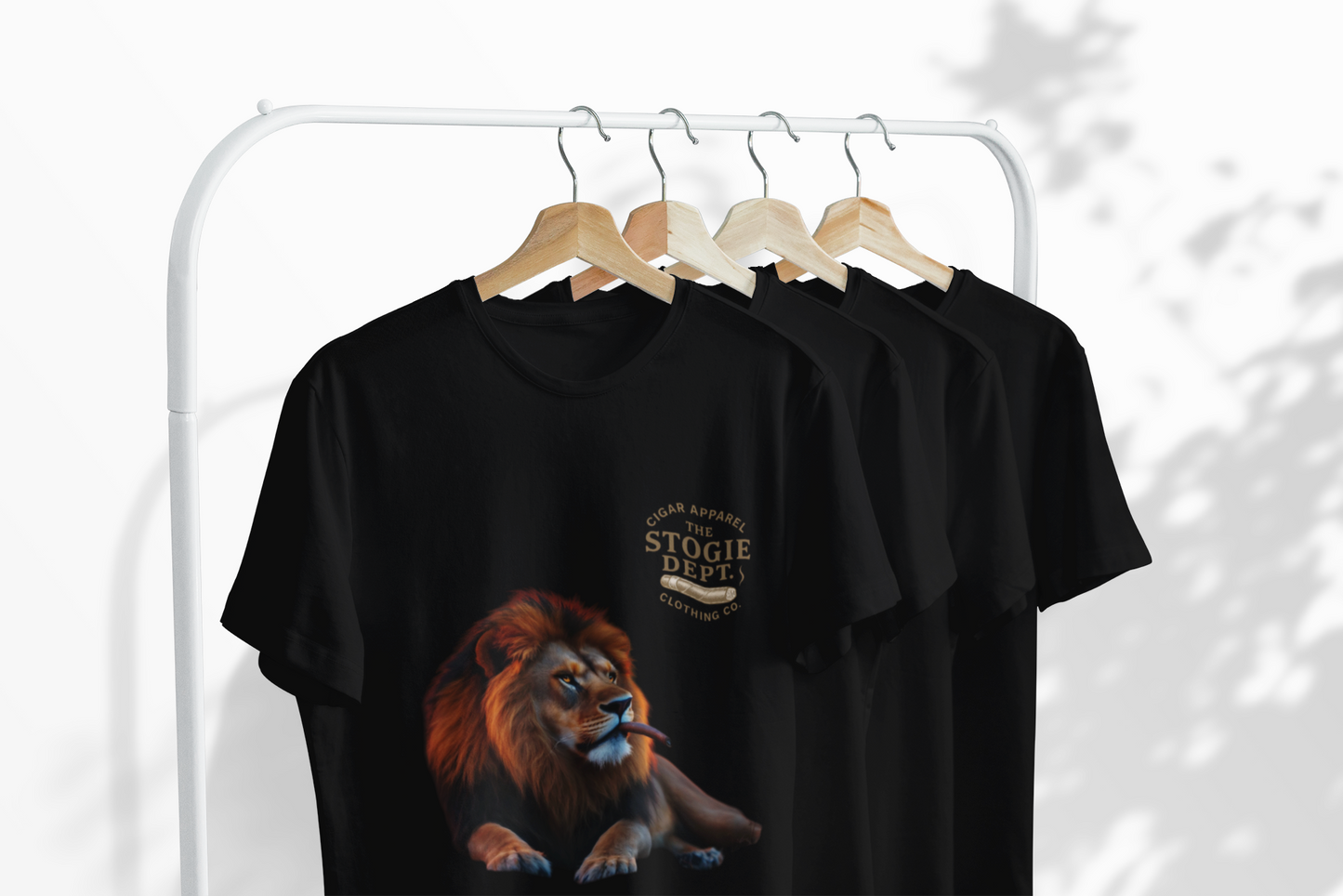 Majestic Lion Graphic Tee - Unisex Heavy Cotton Shirt for Animal Lovers, Relaxed Fit, Gift for Birthdays, Eco-Friendly Fashion