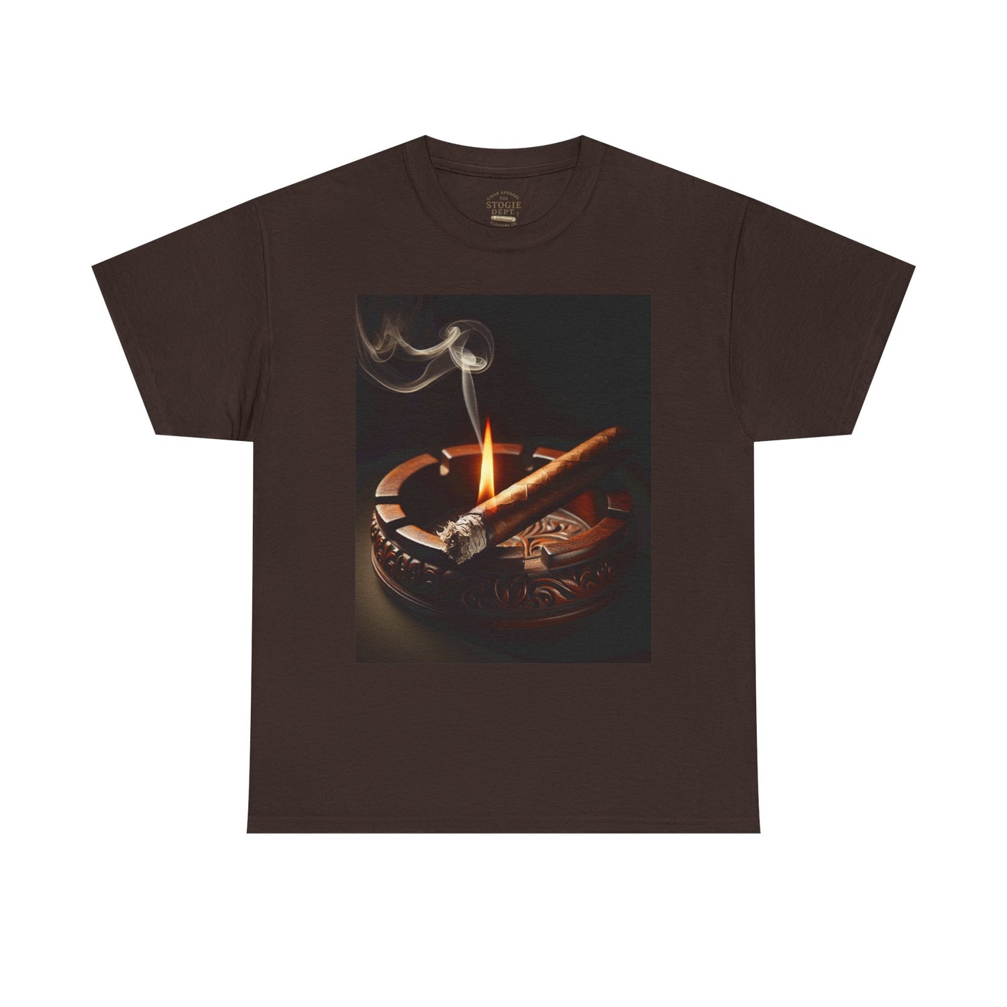 Cigarette Smoke Tee, Vintage Vibe T-Shirt