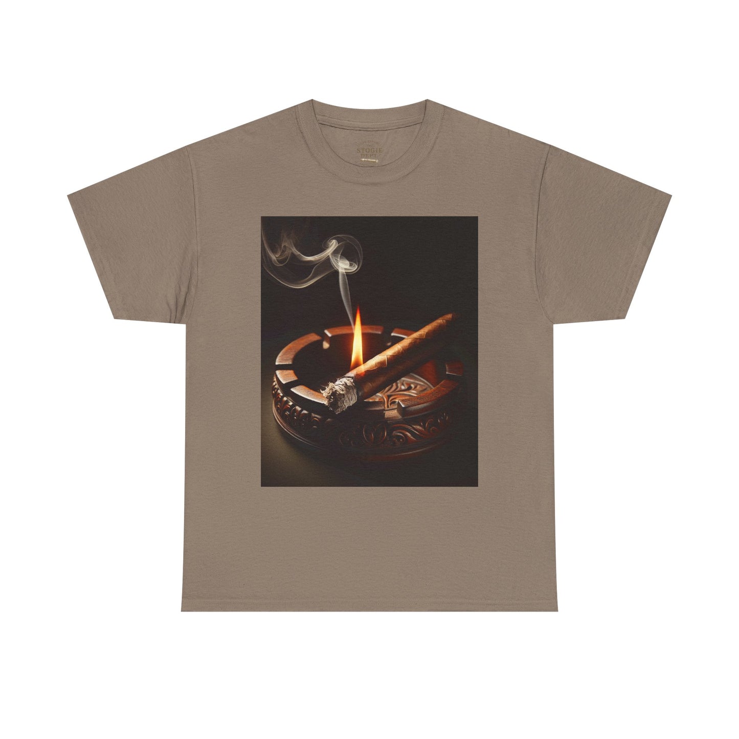 Cigarette Smoke Tee, Vintage Vibe T-Shirt