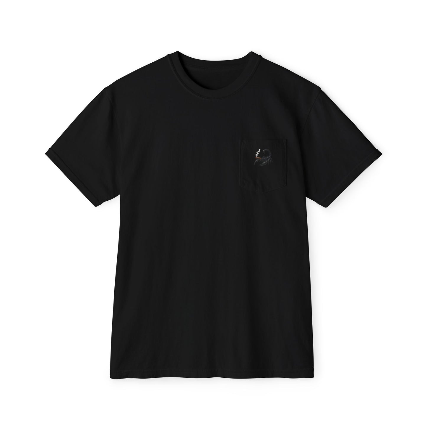 Vintage Cigar-Themed Pocket T-Shirt, Casual Wear, Gifts for Him, Father's Day, Birthday Gift, Comfortable Everyday Tee