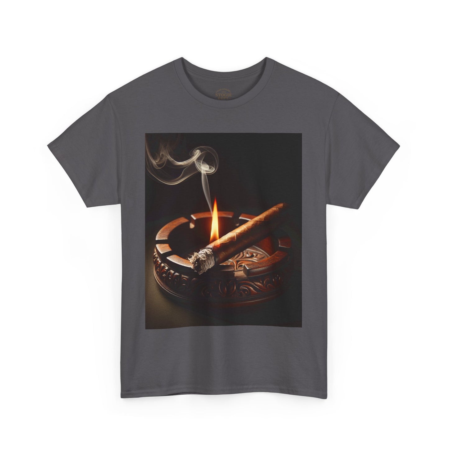 Cigarette Smoke Tee, Vintage Vibe T-Shirt