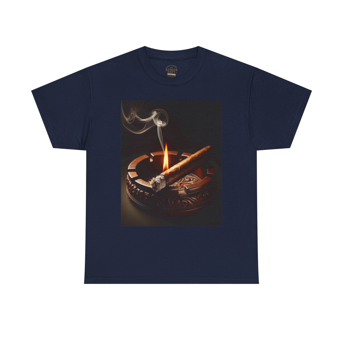 Cigarette Smoke Tee, Vintage Vibe T-Shirt