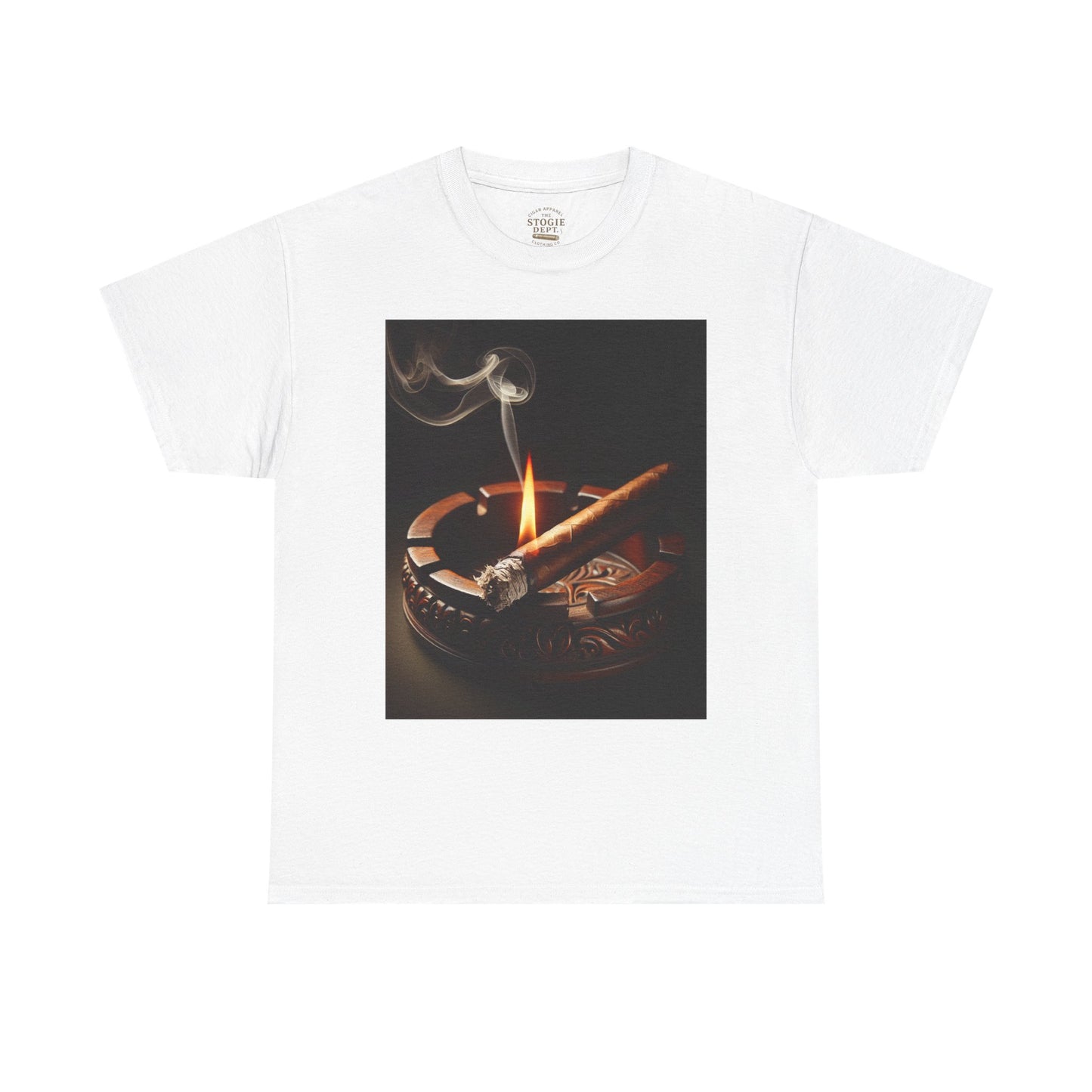 Cigarette Smoke Tee, Vintage Vibe T-Shirt