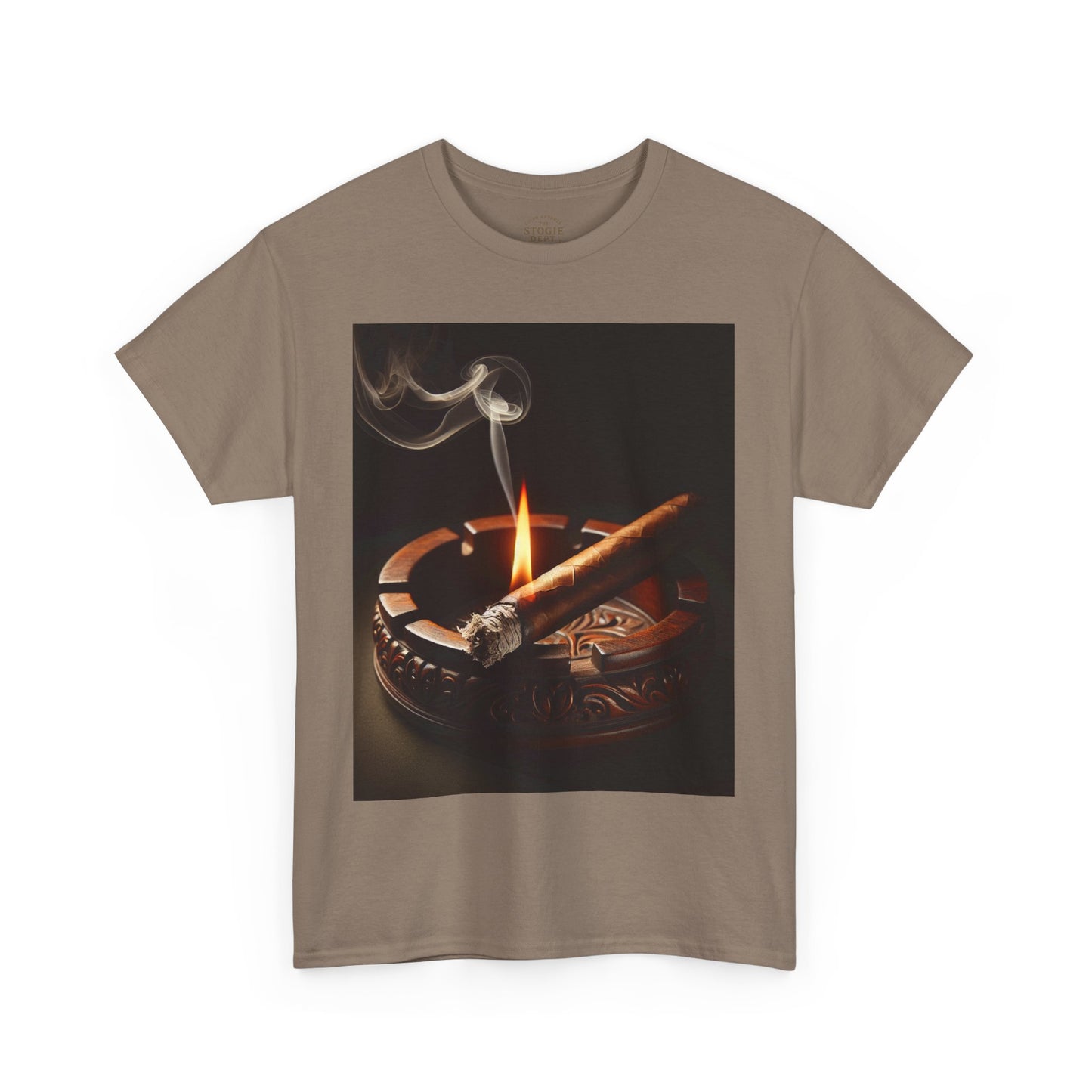 Cigarette Smoke Tee, Vintage Vibe T-Shirt