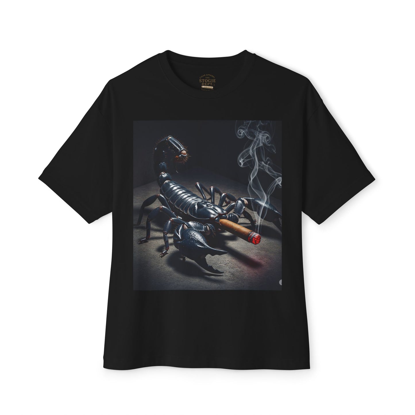 Edgy Scorpion Graphic Tee - Unisex Oversized Boxy Tee, Streetwear Fashion, Cool Casual Wear, Unique Gift for Friends, Party Outfit
