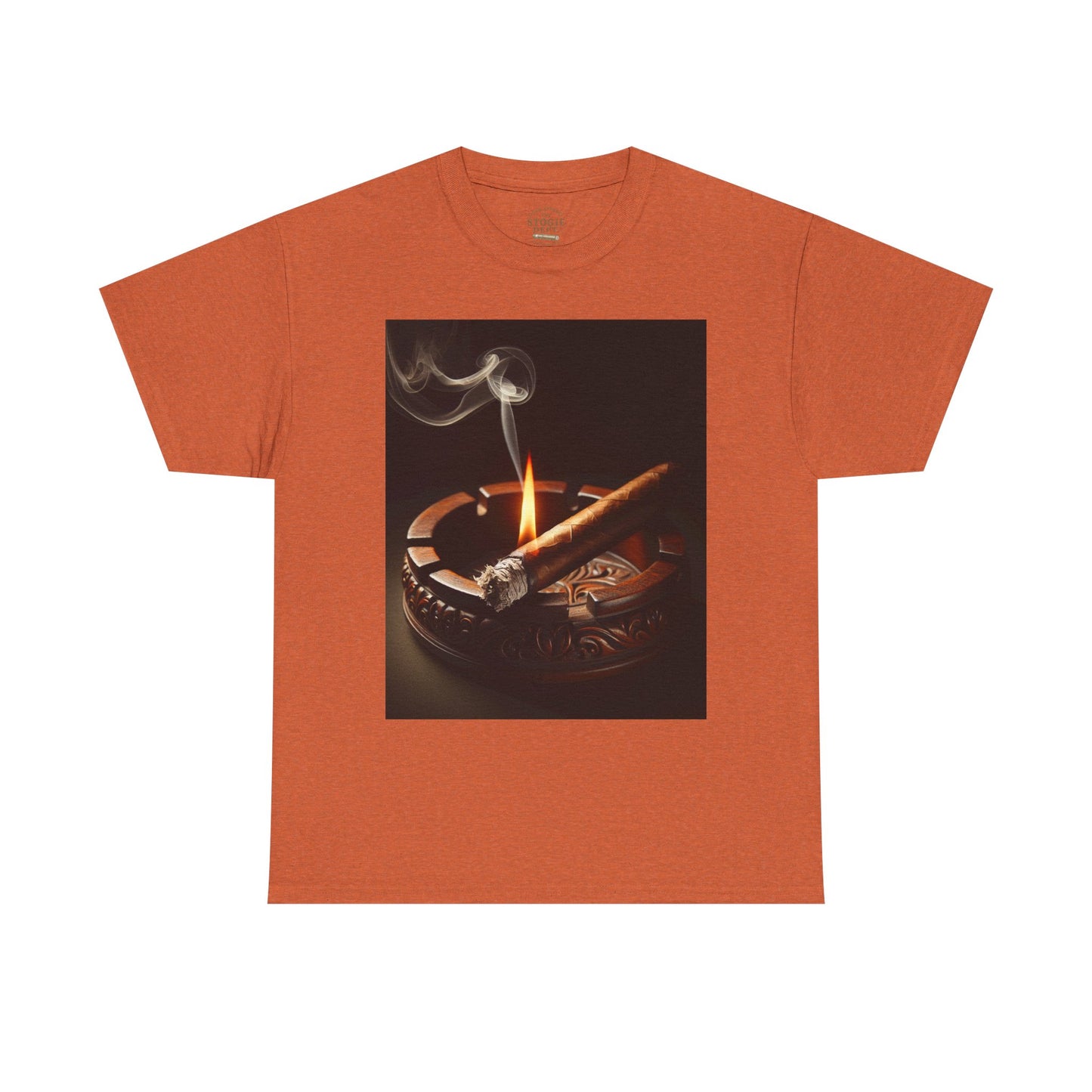 Cigarette Smoke Tee, Vintage Vibe T-Shirt