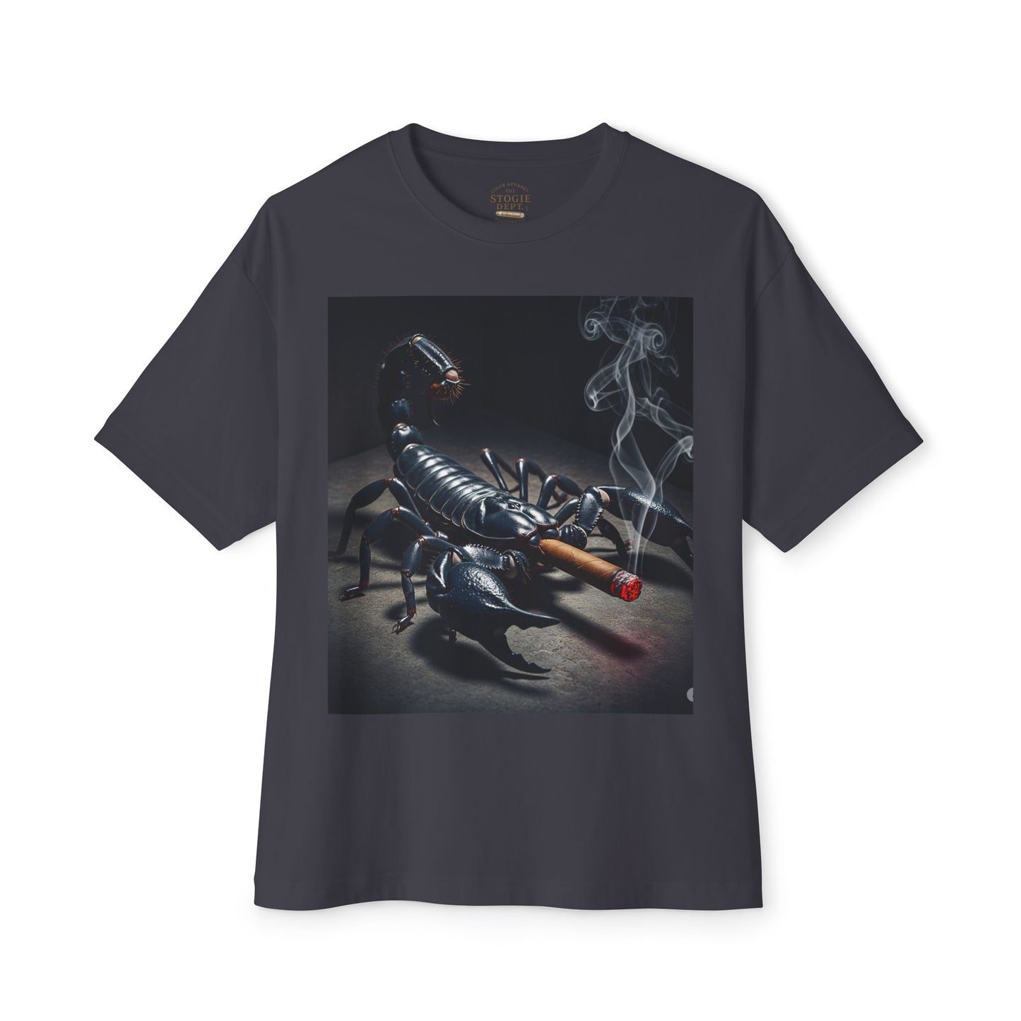 Edgy Scorpion Graphic Tee - Unisex Oversized Boxy Tee, Streetwear Fashion, Cool Casual Wear, Unique Gift for Friends, Party Outfit