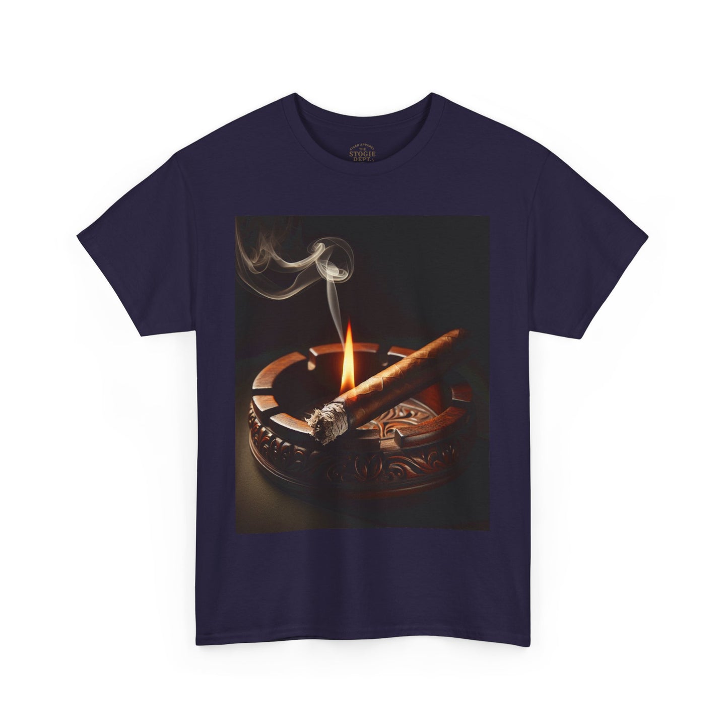 Cigarette Smoke Tee, Vintage Vibe T-Shirt