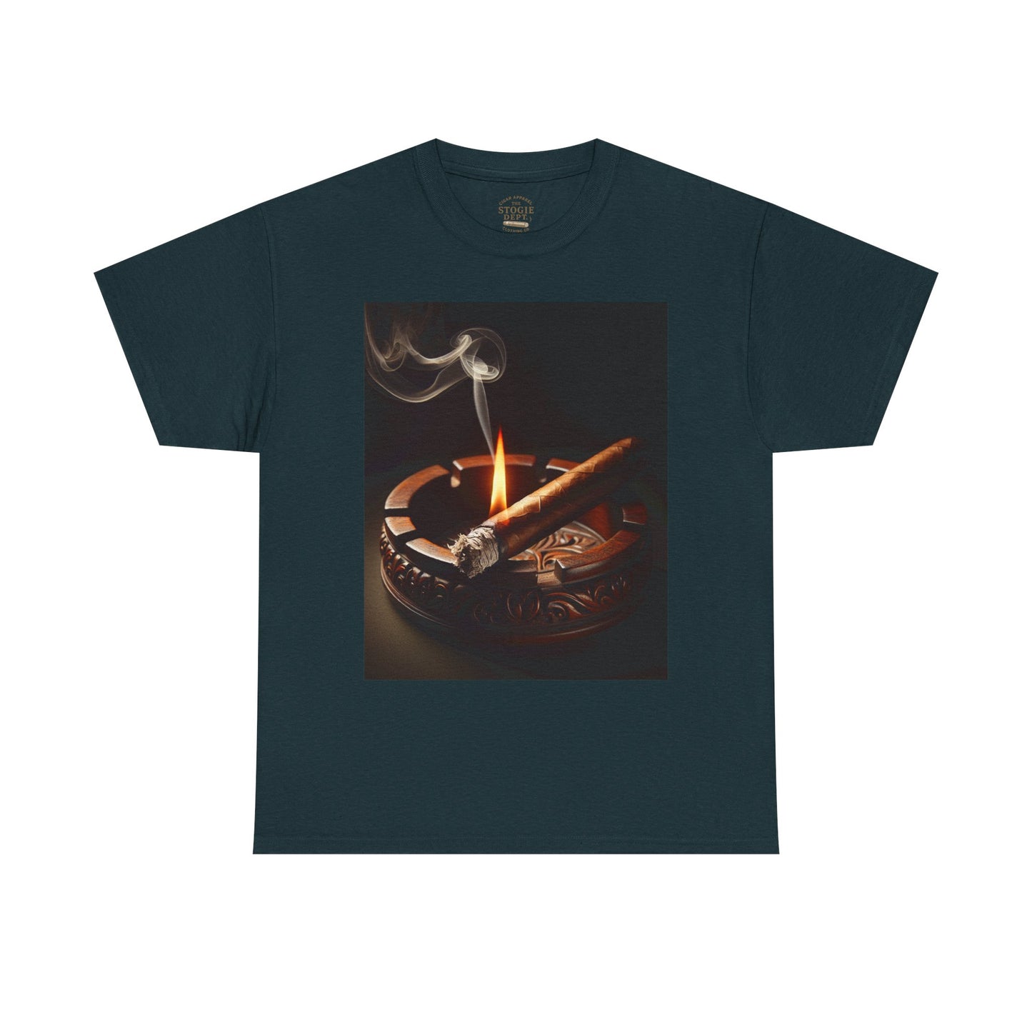 Cigarette Smoke Tee, Vintage Vibe T-Shirt