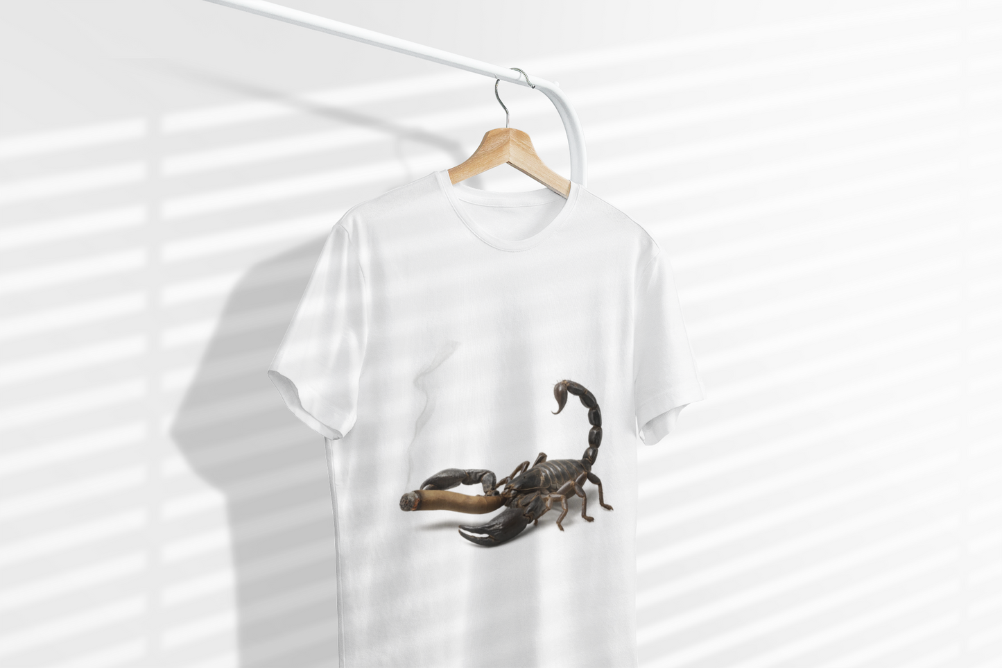 Cigar-Inspired Tee for Nature Lovers | Scorpion Graphic Shirt,