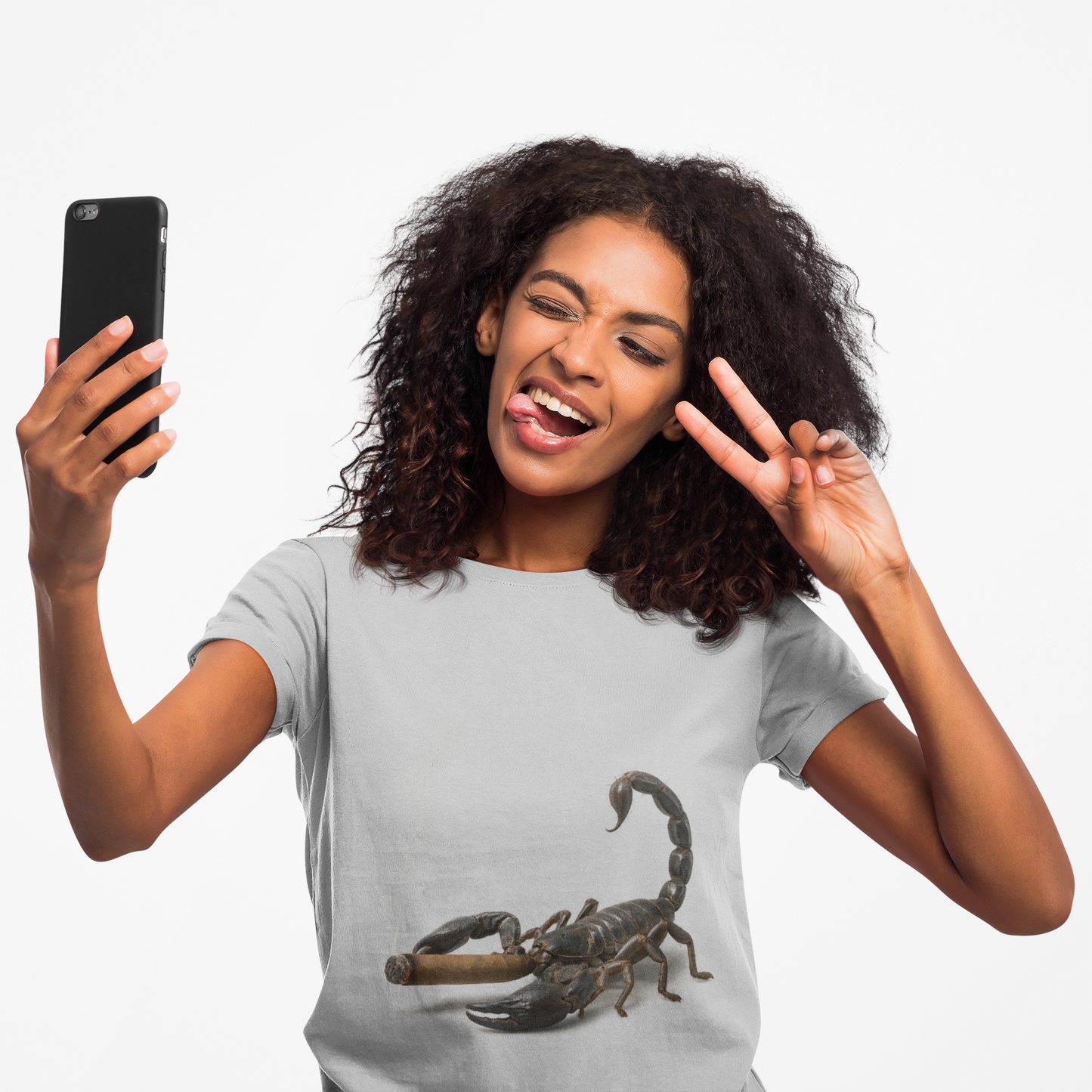 Cigar-Inspired Tee for Nature Lovers | Scorpion Graphic Shirt,