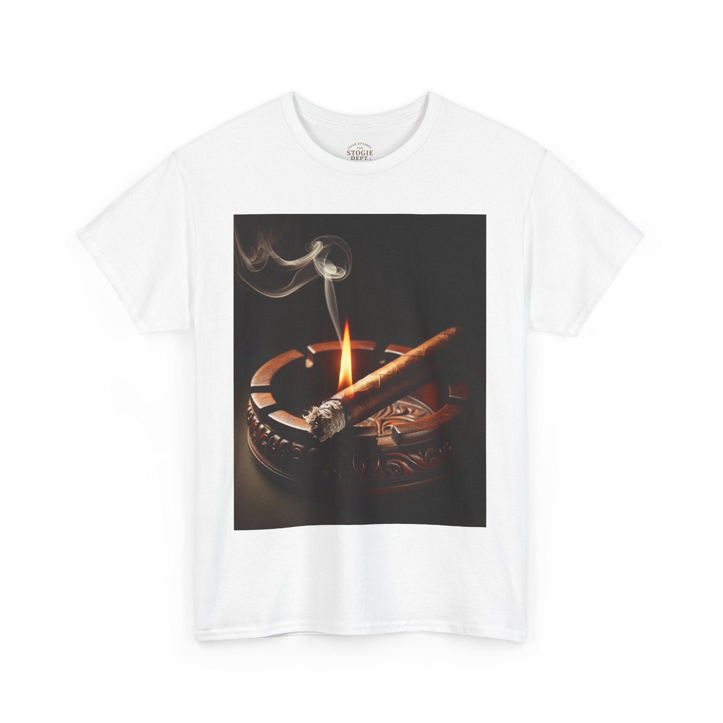Cigarette Smoke Tee, Vintage Vibe T-Shirt