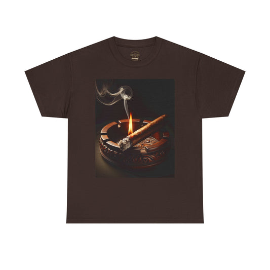 Cigarette Smoke Tee, Vintage Vibe T-Shirt