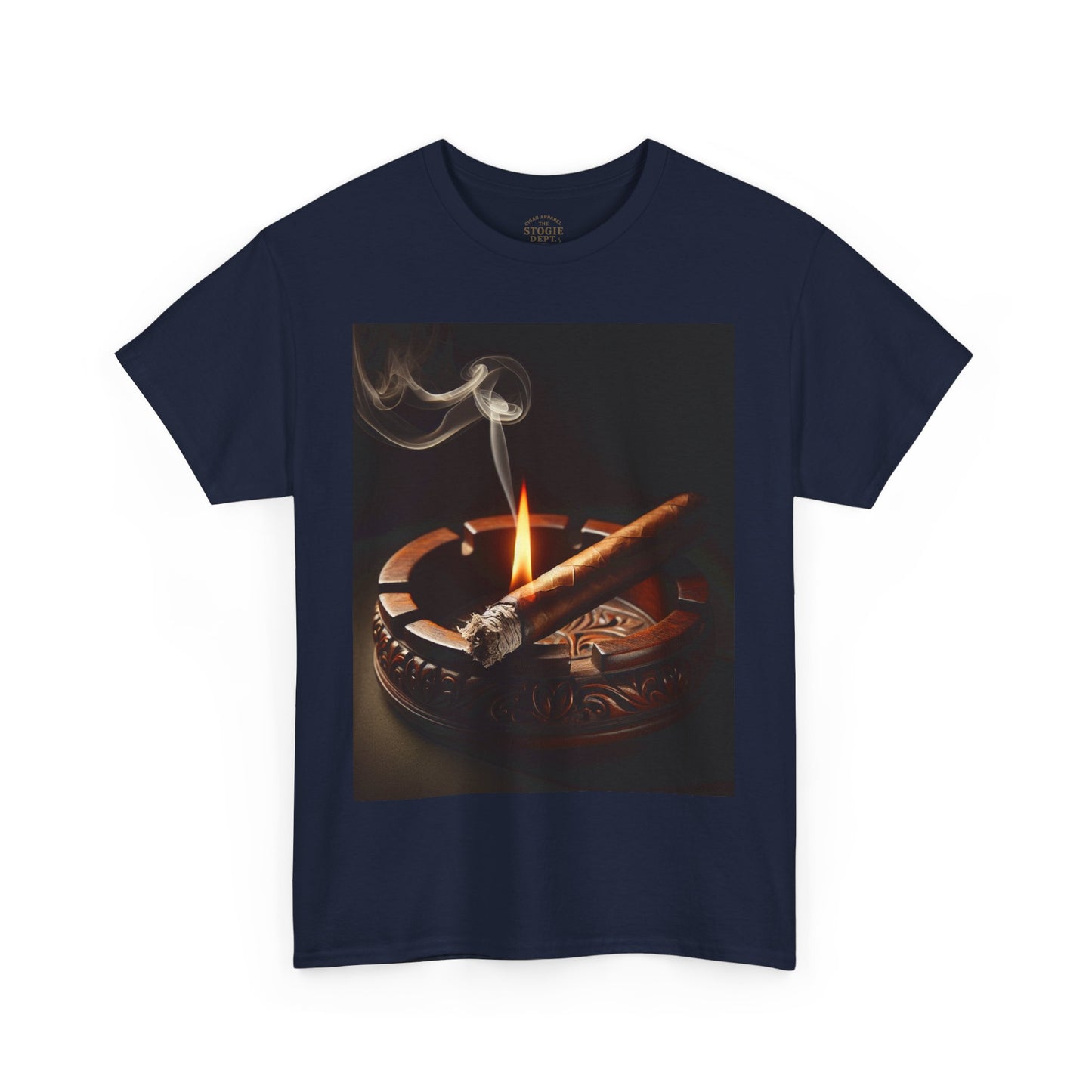 Cigarette Smoke Tee, Vintage Vibe T-Shirt