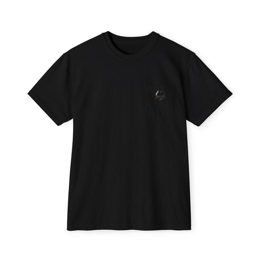 Vintage Cigar-Themed Pocket T-Shirt, Casual Wear, Gifts for Him, Father's Day, Birthday Gift, Comfortable Everyday Tee