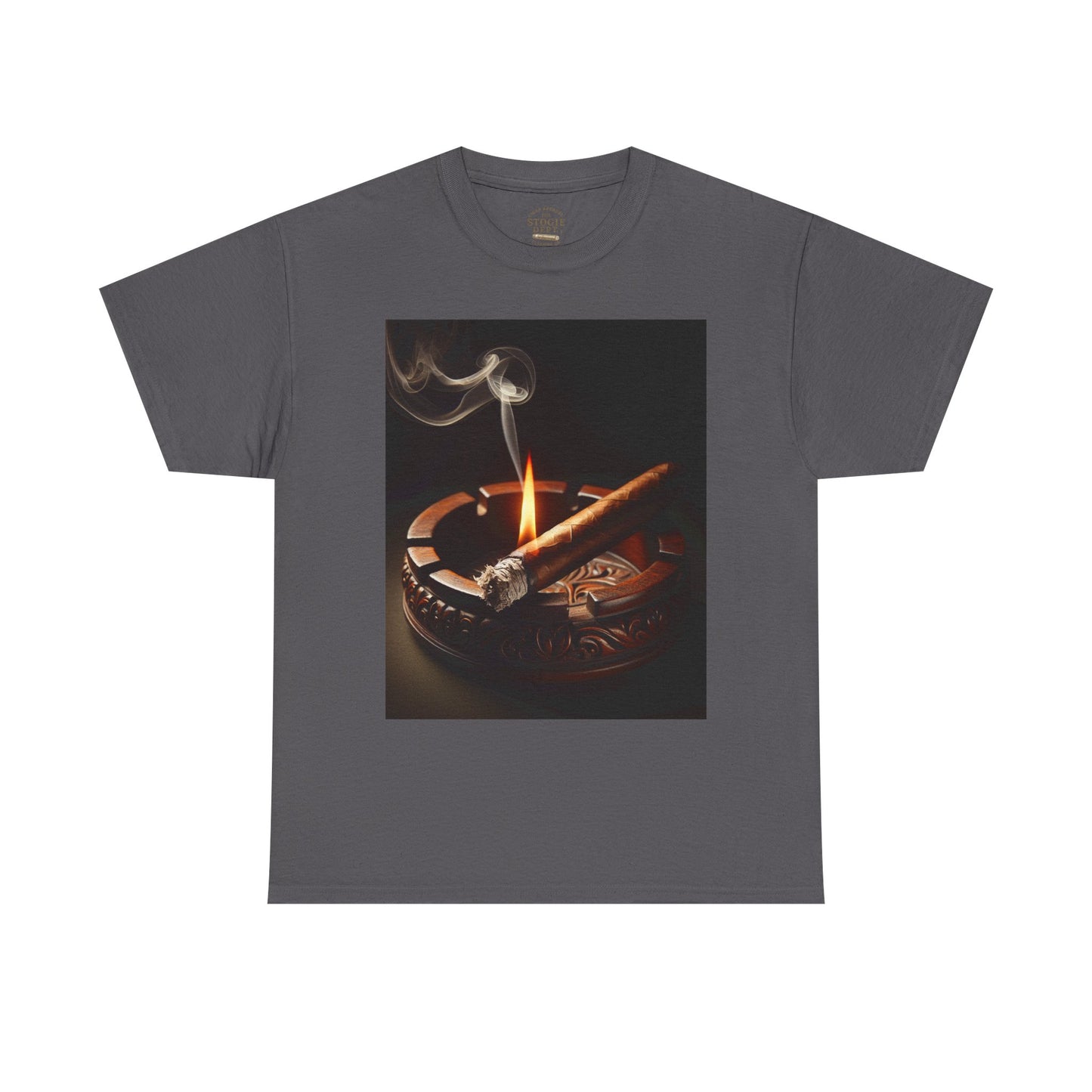 Cigarette Smoke Tee, Vintage Vibe T-Shirt