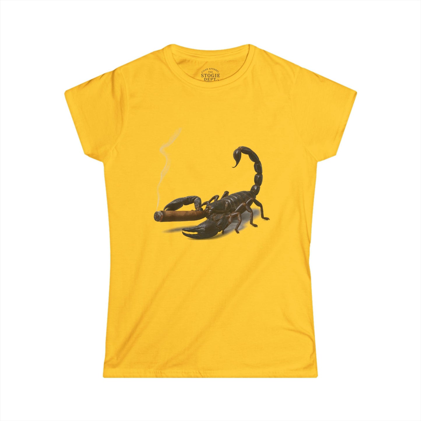 Cigar-Inspired Tee for Nature Lovers | Scorpion Graphic Shirt,
