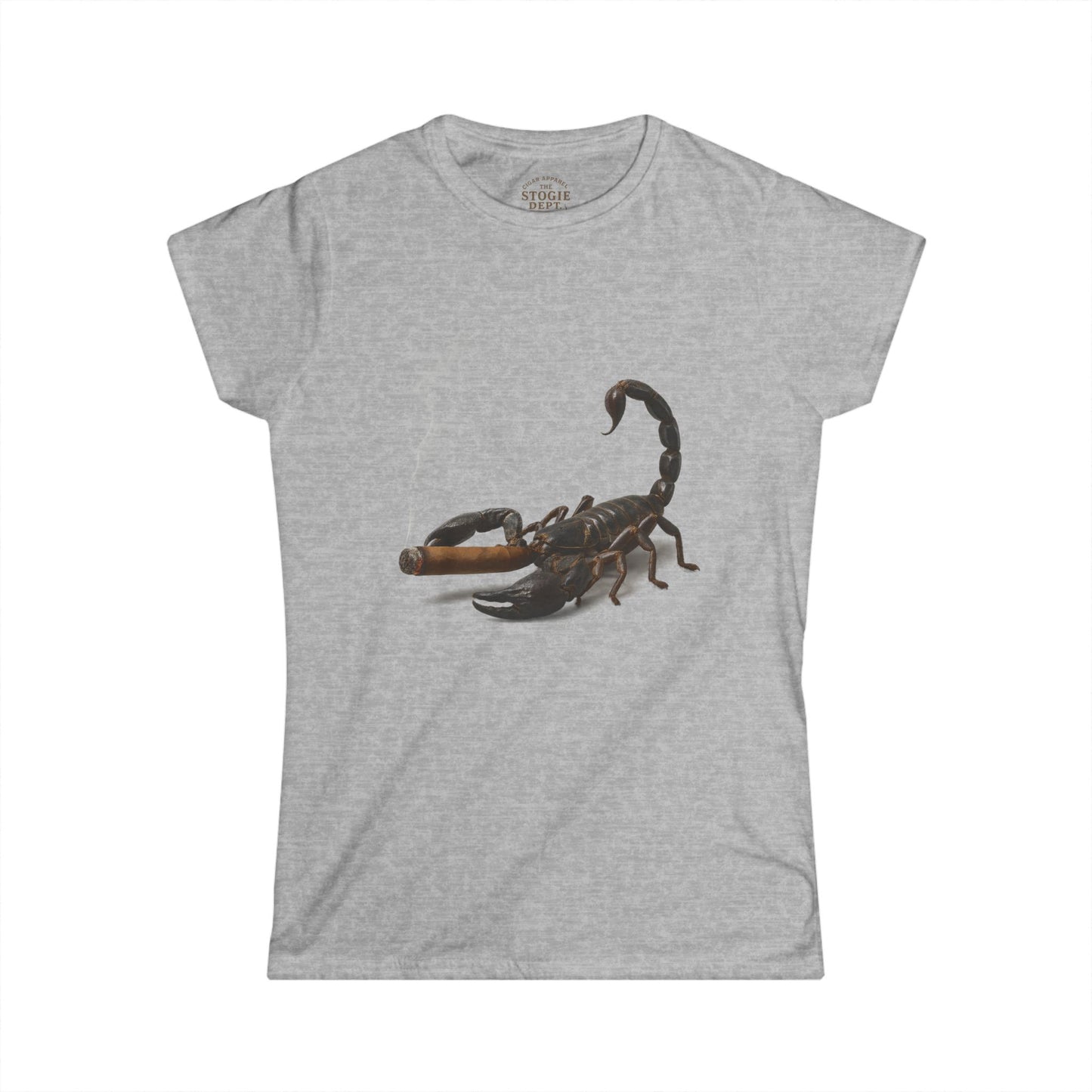 Cigar-Inspired Tee for Nature Lovers | Scorpion Graphic Shirt,