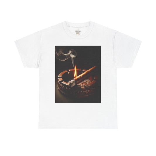 Cigarette Smoke Tee, Vintage Vibe T-Shirt