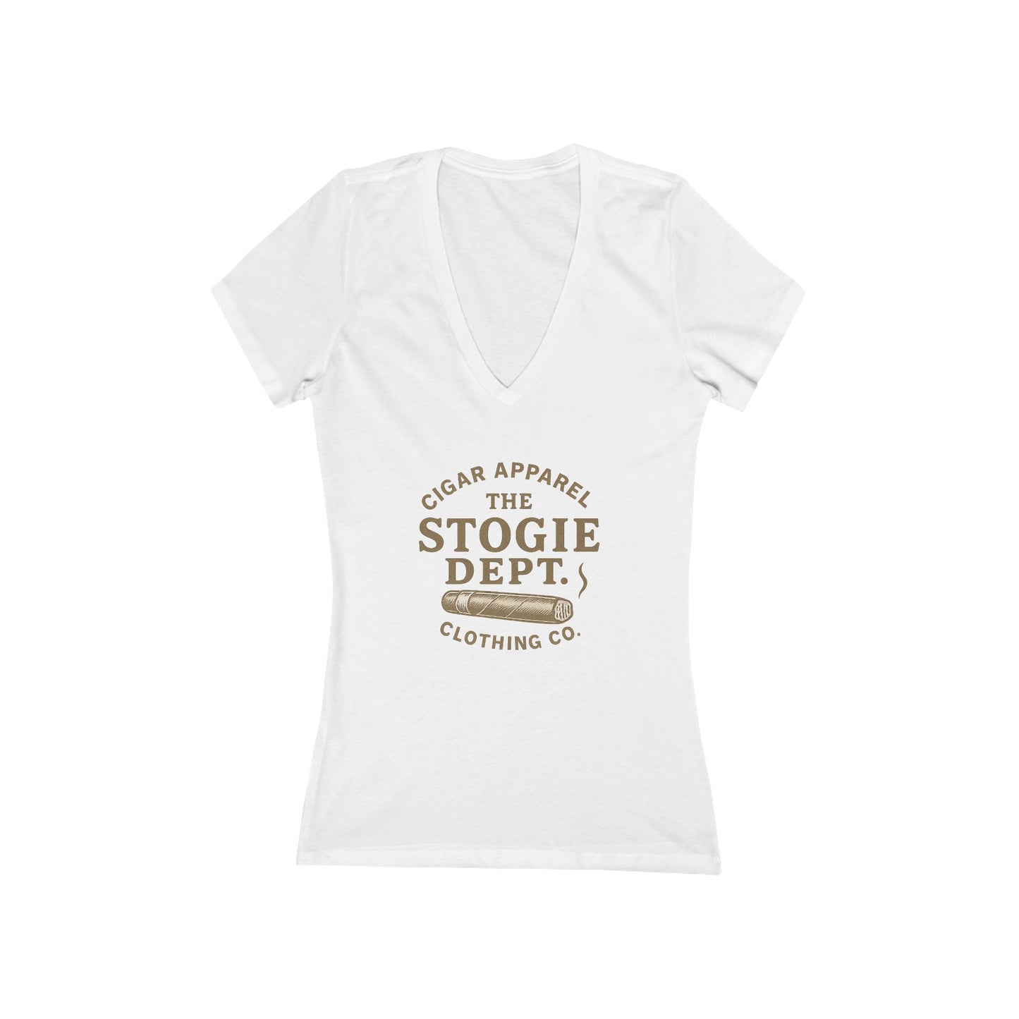 Chic Cigar Logo V-Neck Tee -