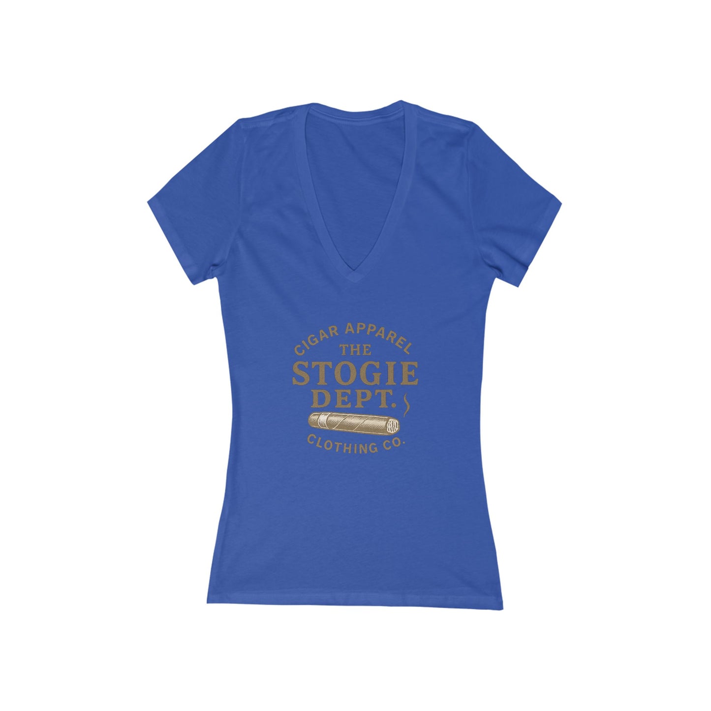 Chic Cigar Logo V-Neck Tee -