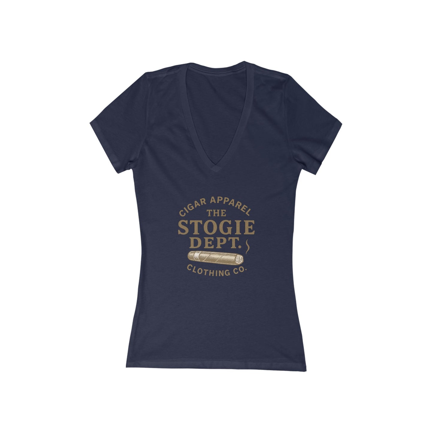 Chic Cigar Logo V-Neck Tee -